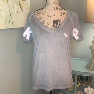 PINK Victoria’s Secret short sleeve soft wash shirt T-shirt. Great condition